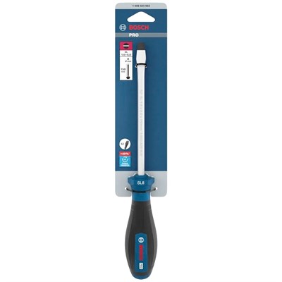 BOSCH 1600A039S5 Düz Uçlu Tornavida SL 1.6 x 8 150 mm