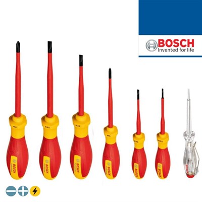 BOSCH 1600A02NF7 Düz ve Yıldız Uçlu Tornavida Takımı 7 Parça Professional