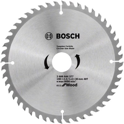 BOSCH 2608644377 Ecow 48 Diş Daire Testere Bıçağı 190 x 30 mm