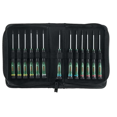 BOSCH 1600A02Z9N Elektronikçi Tip Klemens Tornavida Takımı 13 Parça