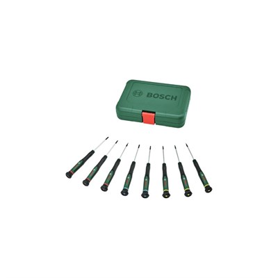 BOSCH 1600A02Z9M Elektronikçi Tip Klemens Tornavida Takımı 8 Parça