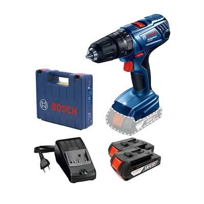BOSCH 06019F8307 GSB 180-LI Akülü Darbeli Vidalama Çift Akülü 18V 2 Ah