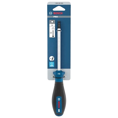 BOSCH 1600A039SX H6 Allen Uçlu Tornavida125 mm