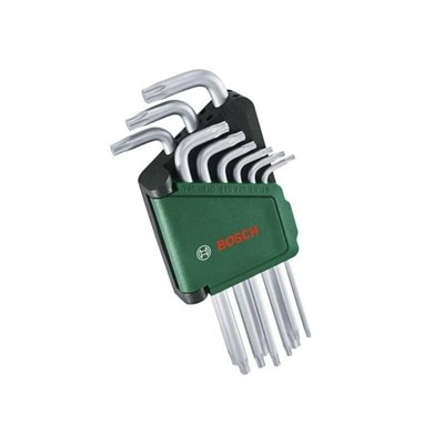 BOSCH 1600A02Z9C Torx Allen Anahtar Takımı 9 Parça