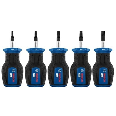 BOSCH 1600A039PU Torx Uçlu Topaç Tornavida Takımı Pro 5 Parça
