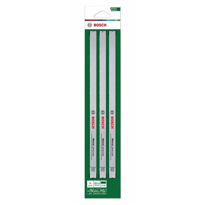 BOSCH 1600A032UM Universal Demir Testeresi Yedek Bıçağı 3 Adet TPI 24 300 mm