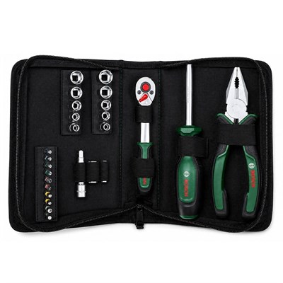 BOSCH 1600A02BY2 Dolu Takım Çantası - El Aleti Seti Profesyonel 26 Parça