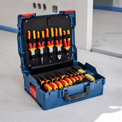 BOSCH 1600A02NG4 Dolu Takım Çantası - El Aleti Seti Profesyonel 37 Parça