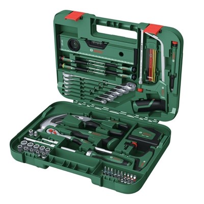 BOSCH 1600A02ZB3 Dolu Takım Çantası - El Aleti Seti Advanced 64 Parça