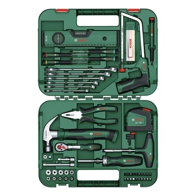 BOSCH 1600A02ZB3 Dolu Takım Çantası - El Aleti Seti Advanced 64 Parça