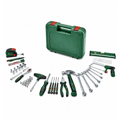 BOSCH 1600A02ZB3 Dolu Takım Çantası - El Aleti Seti Advanced 64 Parça