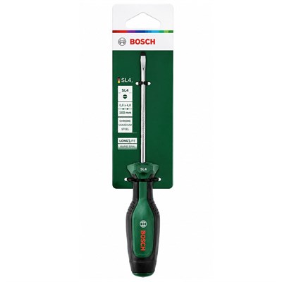 BOSCH 1600A03DS9 Düz Uçlu Tornavida 4 x 100 mm