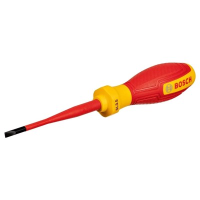 BOSCH 1600A02NC1 Düz Uçlu Tornavida Izoleli VDE 3.5 x 75 mm
