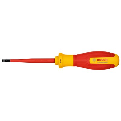 BOSCH 1600A02NC3 Düz Uçlu Tornavida Izoleli VDE 5.5 x 100 mm