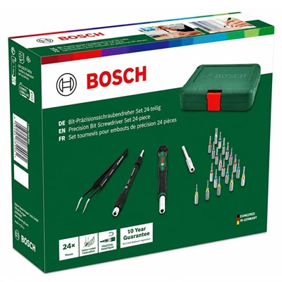BOSCH 1600A039HT Hassas Uçlu Tornavida Seti 24 Parça