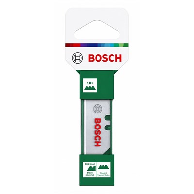 BOSCH 1600A032UT Katlanır Maket Bıçağı Yedek Bıçak 10 Parça