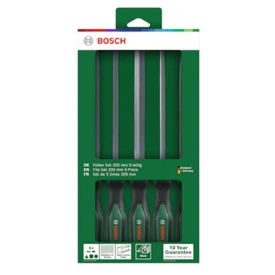 BOSCH 1600A02ZB0 Metal Eğe Seti 5 Parça