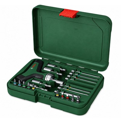 BOSCH 1600A02Z9T T Saplı Cırcırlı Tornavida Seti 22 Parça