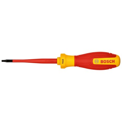 BOSCH 1600A02NC5 T10 Torx Uçlu Tornavida Izoleli VDE 75 mm
