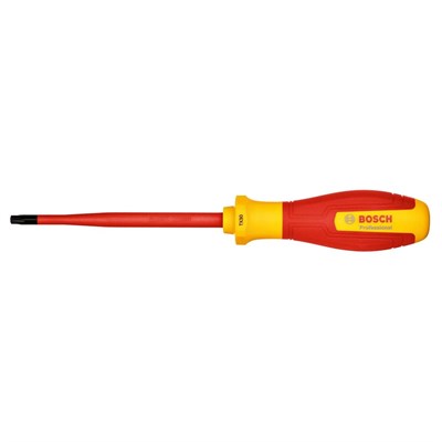 BOSCH 1600A02NC9 T30 Torx Uçlu Tornavida Izoleli VDE 125 mm