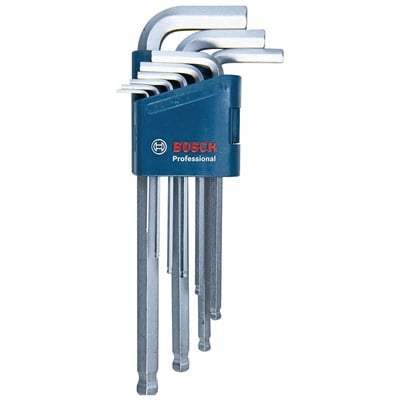 BOSCH 1600A01TH5 Torx Allen Anahtar Takımı Hex 9P 1.5 - 10mm