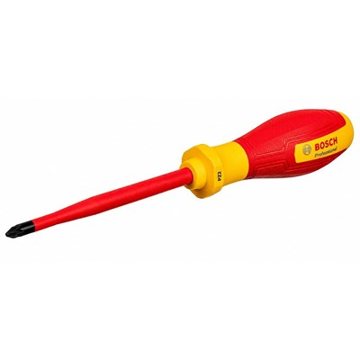 BOSCH 1600A02ND2 Yıldız Uçlu Tornavida Izoleli VDE PZ2 x 125mm