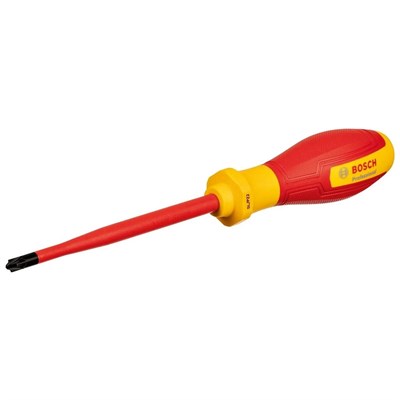 BOSCH 1600A02ND7 Yıldız Uçlu Tornavida Izoleli VDE PZ2 x 125mm