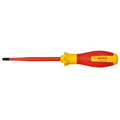 BOSCH 1600A02ND5 Yıldız Uçlu Tornavida Izoleli VDE PH2 x 125mm