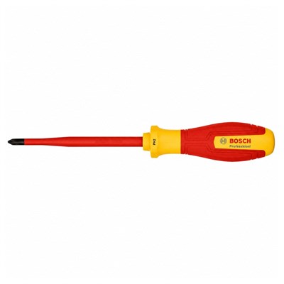 BOSCH 1600A02NB9 Yıldız Uçlu Tornavida VDE PH2 x 125 mm