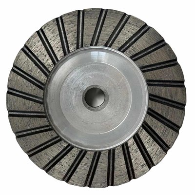 Bora Teknik Tek Sıra Alüminyum Elmas Çanak - Beton Taş Yüzey Silme Temizleme Diski 100 mm