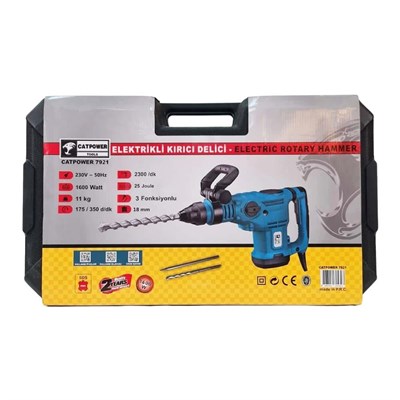 CATPOWER CAT7921 Kırıcı Delici Matkap SDS Max 11KG 1600W
