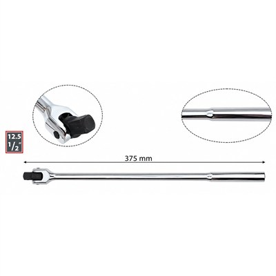 CETA FORM 1/2 Mafsallı Kol Lokma Tutucu 375 Mm