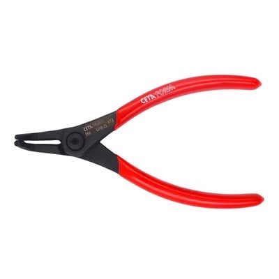 CETA FORM E65-44-0140/0 Dış Segman Pensesi Eğri Uçlu Yaylı 140 mm