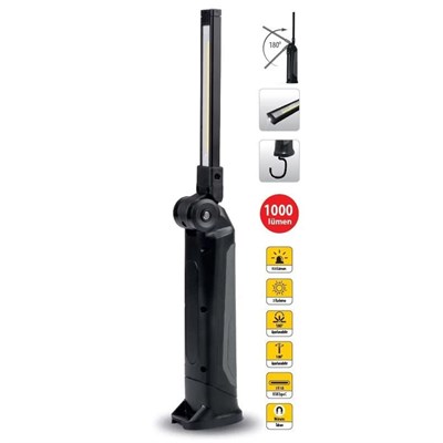 CETA FORM R10F-SLIM01 Katlanabilir Led Çalışma Lambası 1000 Lümen