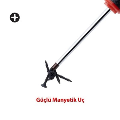 CETA FORM F14-001-500 Yıldız Uçlu Tornavida C-Plus Uzun PH1 x 500 mm