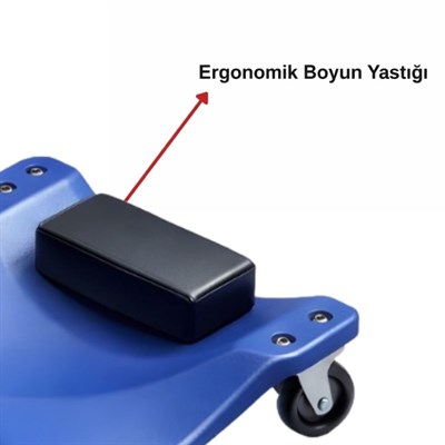 FATONE Araç Altı Tekerlekli Yatma Tahtası