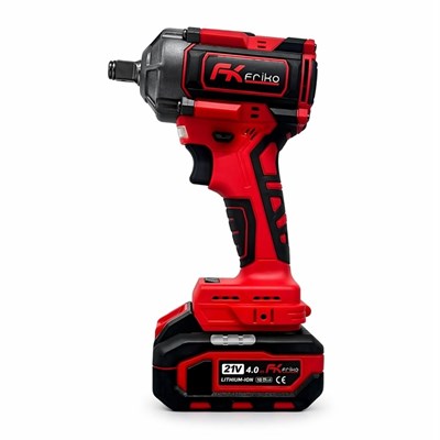 FRIKO 1/2 Akülü Somun Sıkma ve Sökme Makinesi Çift Akülü 21V 4 Ah 380 Nm