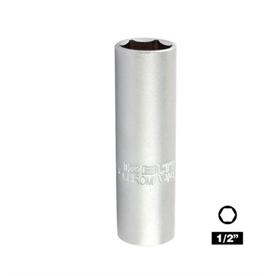 IZELTAS 1113069208 1/2 Altı Köşe Buji Lokması Lastikli 21 mm