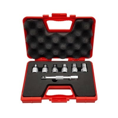 IZELTAS 1113006007 1/2 Torx Uçlu Lokma Takımı 7 Parça