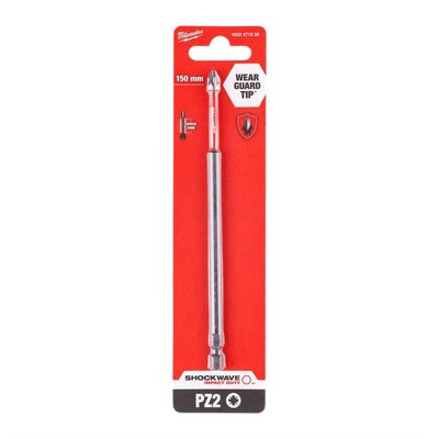 MILWAUKEE PZ2 Bits Vidalama Yıldız Uç 150 mm