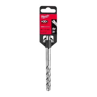 MILWAUKEE SDS-PLUS MX4 Elmaslı Matkap Ucu 10 x 110 mm