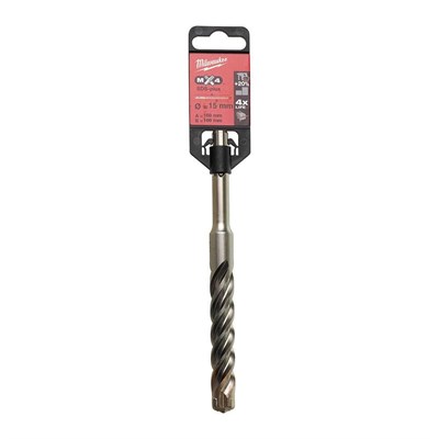MILWAUKEE SDS-PLUS MX4 Elmaslı Matkap Ucu 15 x 160 mm