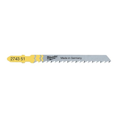 MILWAUKEE T101D Dekupaj Bıçağı Ağaç 75 mm 5 Adet
