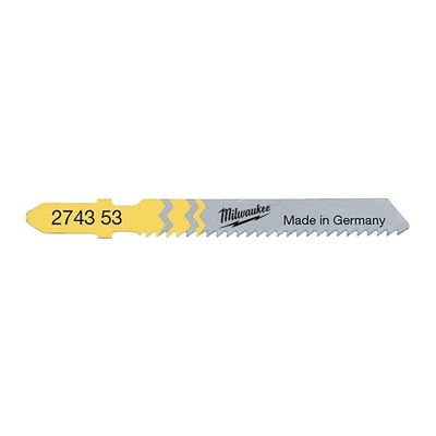 MILWAUKEE T119B Dekupaj Bıçağı Ağaç 50 Mm 5 Adet