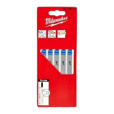 MILWAUKEE T318A Dekupaj Bıçağı Metal 105 mm 5 Adet