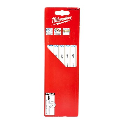 MILWAUKEE T718AF Dekupaj Bıçağı Inox Bi-Metal 155 mm 5 Adet