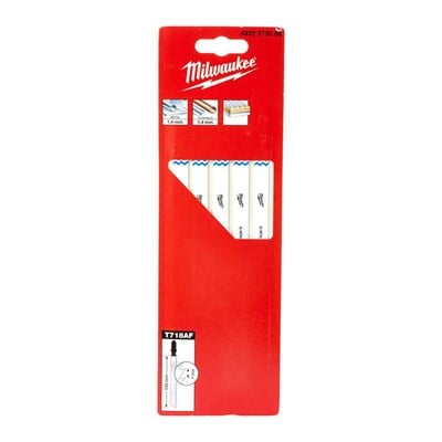 MILWAUKEE T718AF Dekupaj Bıçağı Inox Bi-Metal 155 Mm 5 Adet