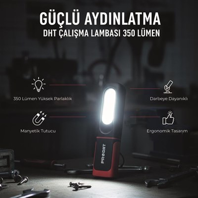 PRODHT D11010002 Çalışma Lambası 350 Lümen