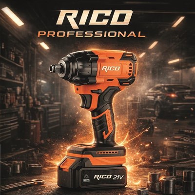 RICO 028-RE0006 1/2 Akülü Somun Sıkma ve Sökme Makinesi 500Nm 21V 4Ah