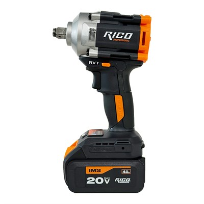RICO 028-RE0009 1/2 Akülü Darbeli Somun Sıkma ve Sökme Makinesi 650Nm 20V 4Ah
